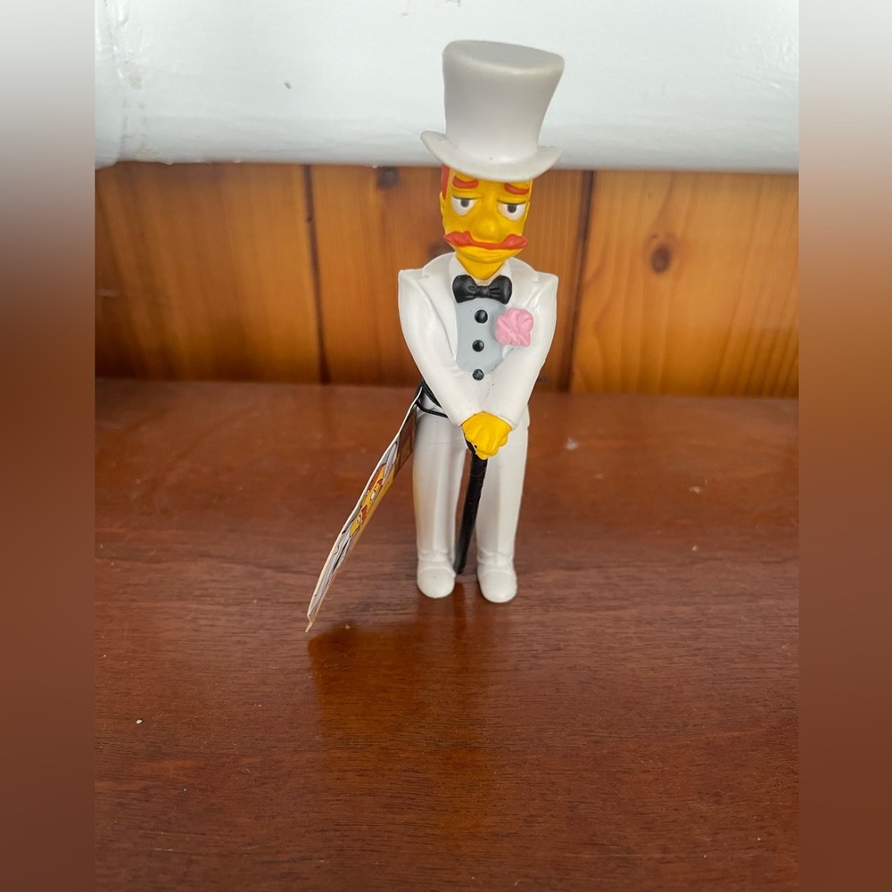 Simpsons 20th Anniversary Figure Gentleman Willie 2009 TAG Figurine